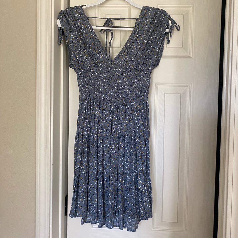 Blue summer dress